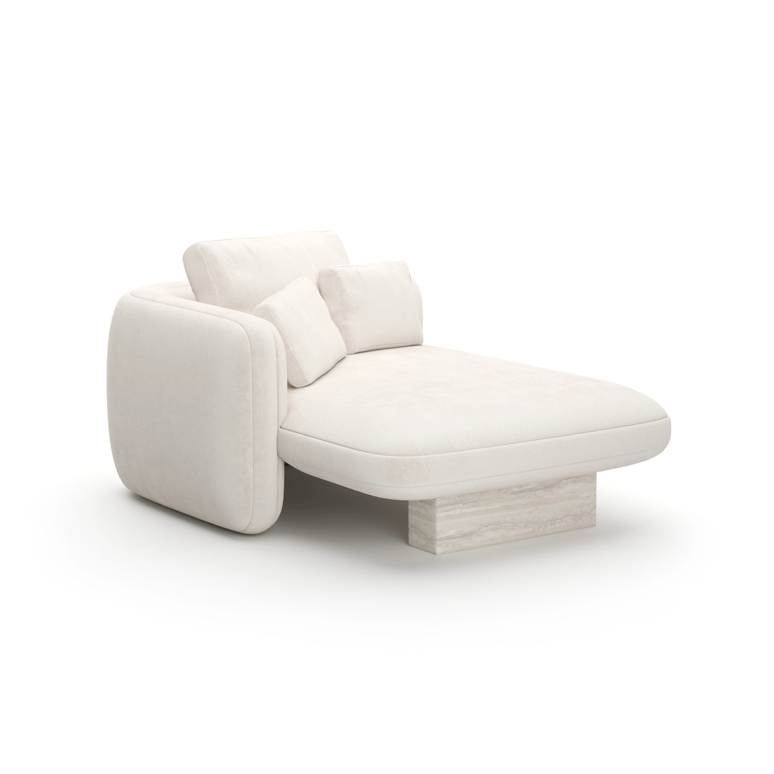Overlap Laf Chaise Ecru - main image