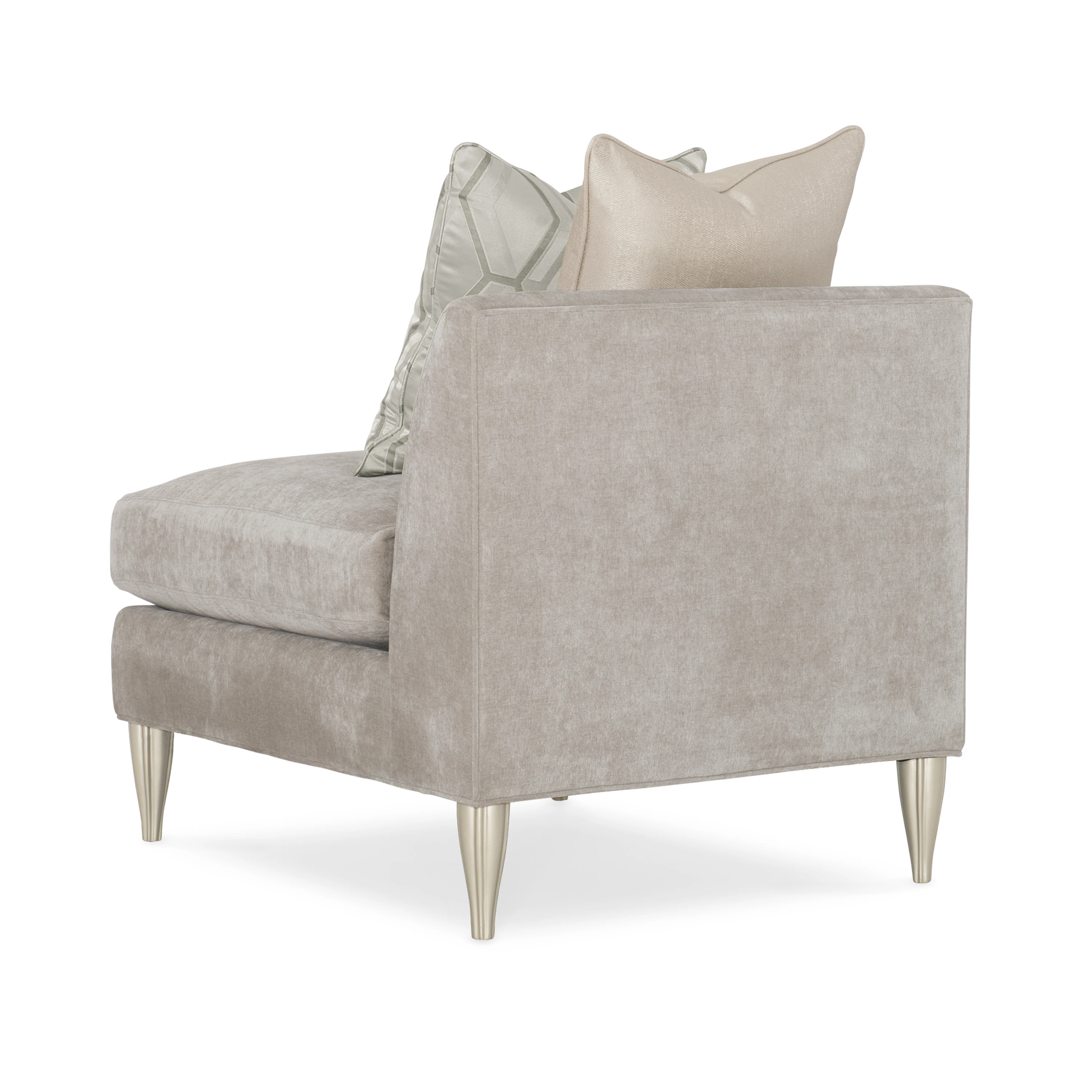 Fret Knot Armless Chair - 3rd angle