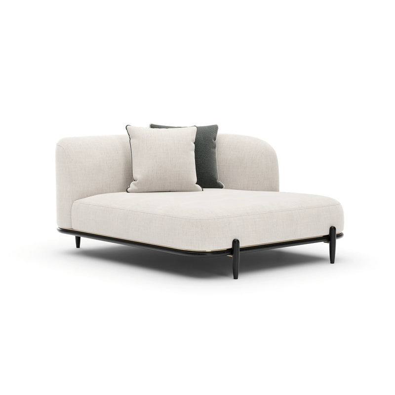 Madera Raf Chaise - Oatmeal