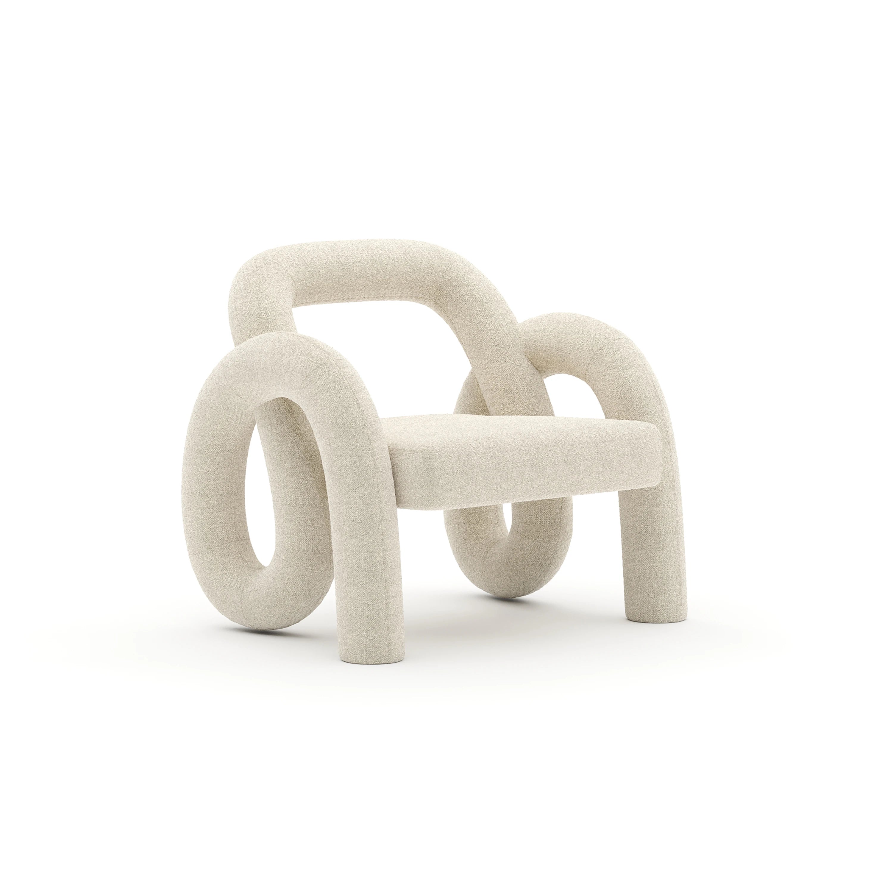 Gelee Uph Accent Chair - Ivory - main image