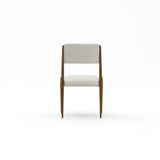 Sylvie Side Chair - Nat Walnut - 3rd angle