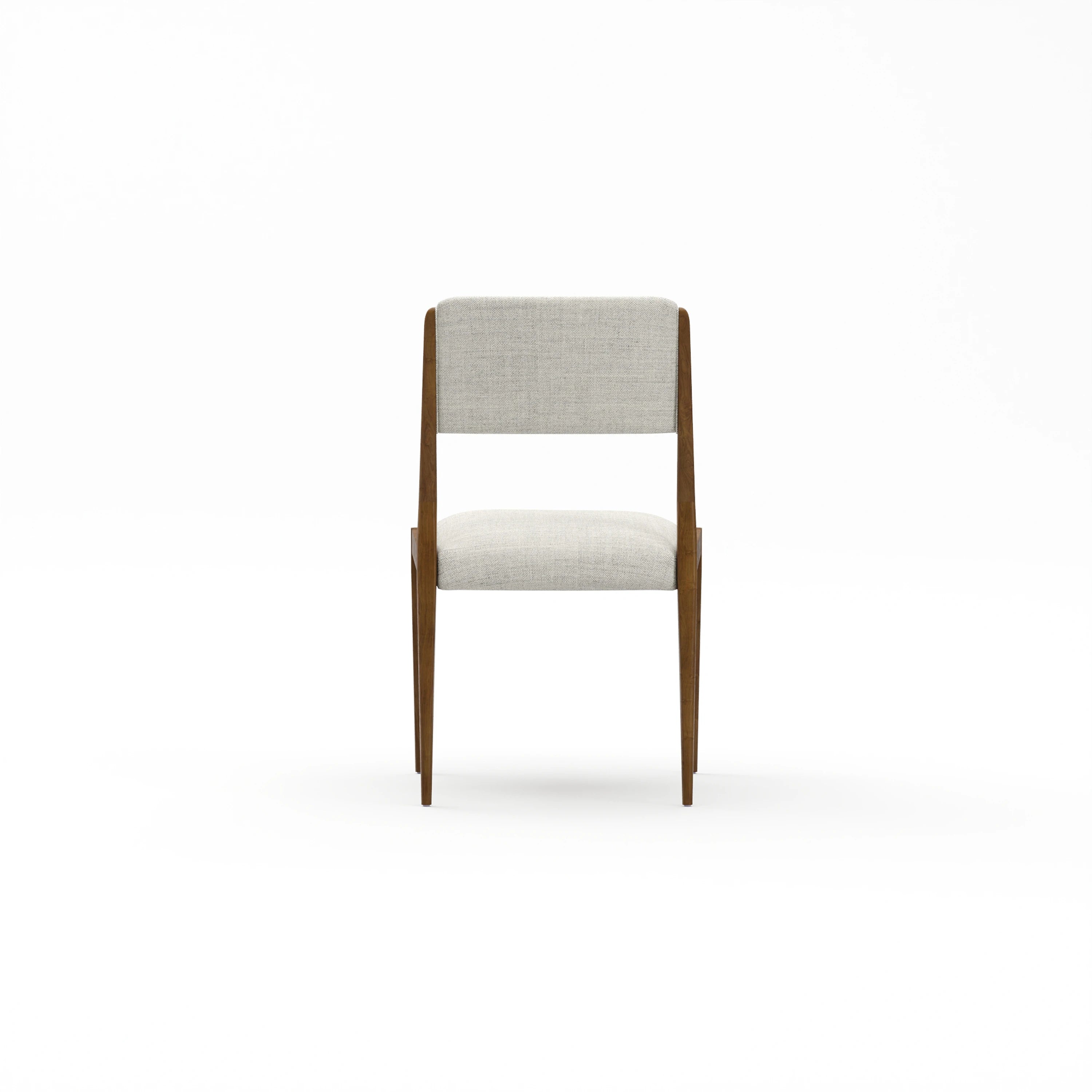 Sylvie Side Chair - Nat Walnut - 3rd angle