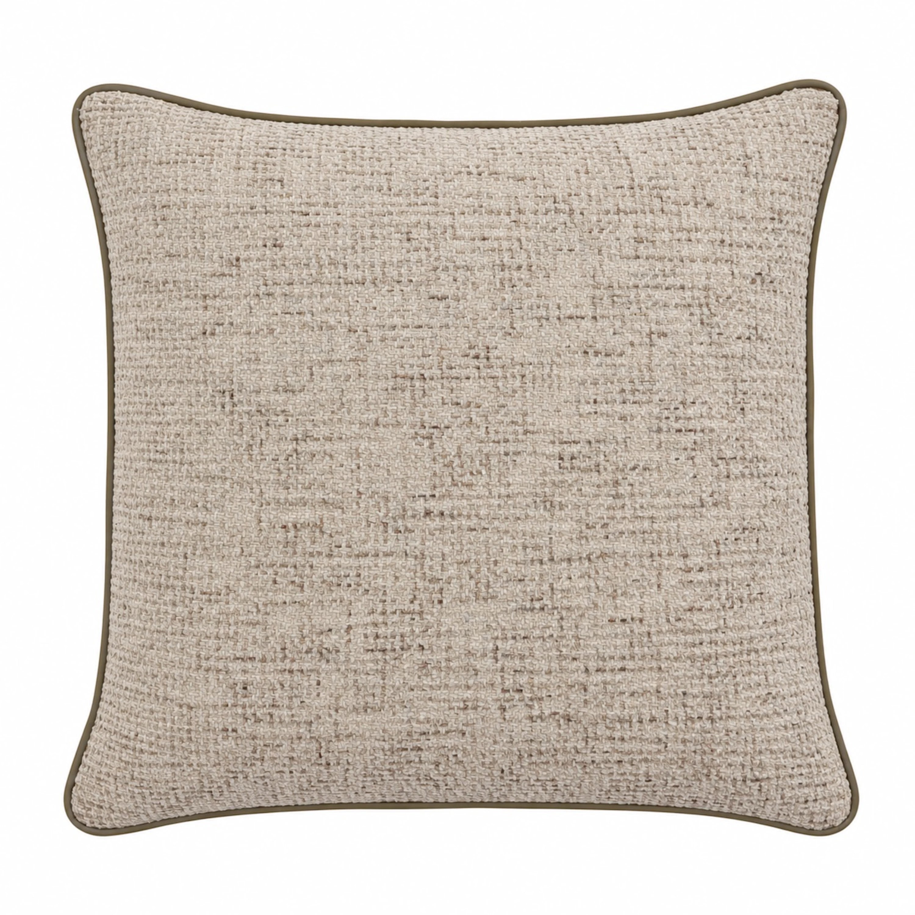 CONFETTI CHENILLE 20" PILLOW - IVORY - primary image