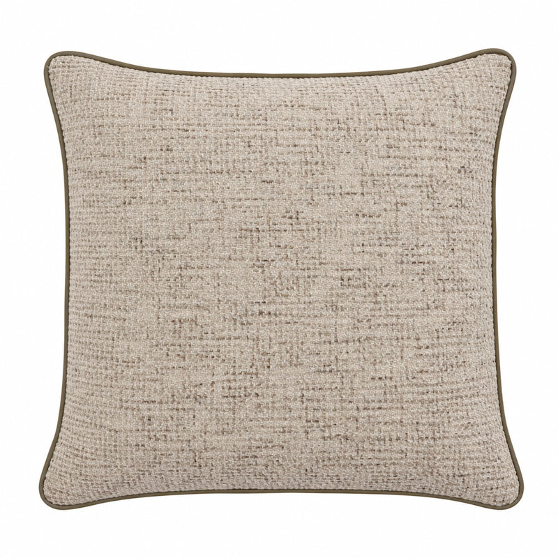 CONFETTI CHENILLE 24" PILLOW - IVORY