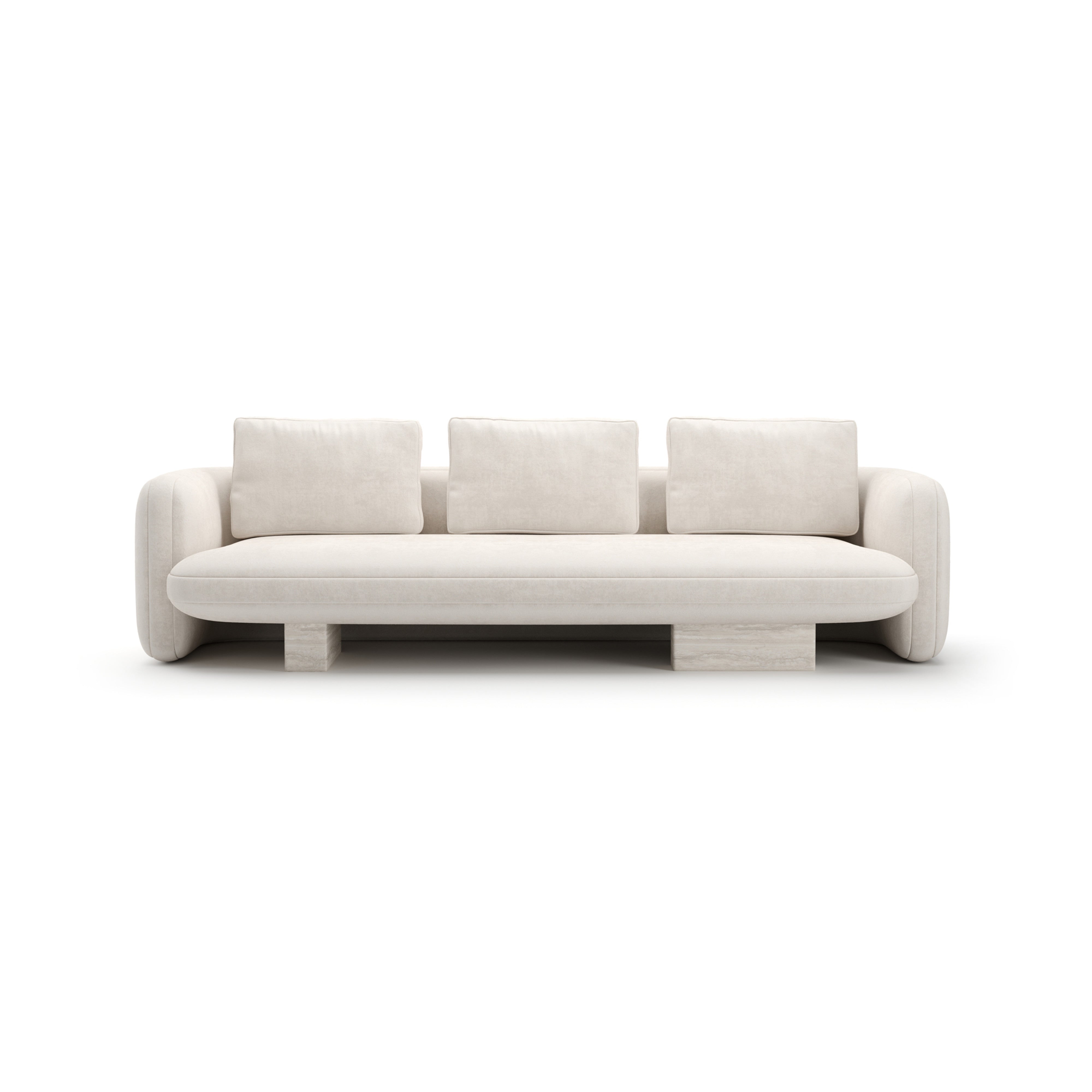 Overlap Sofa Ecru