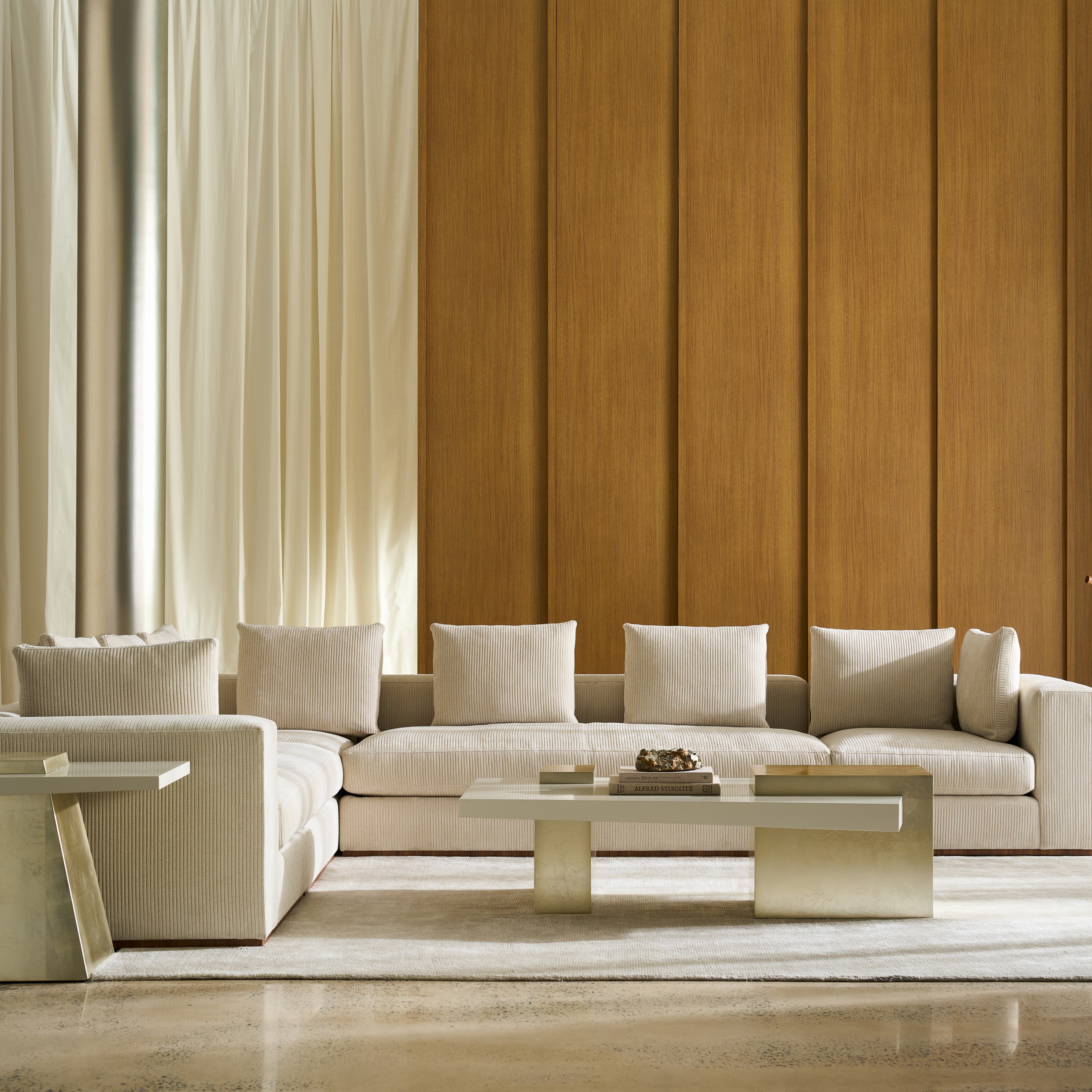 room with Bello Armless Chair