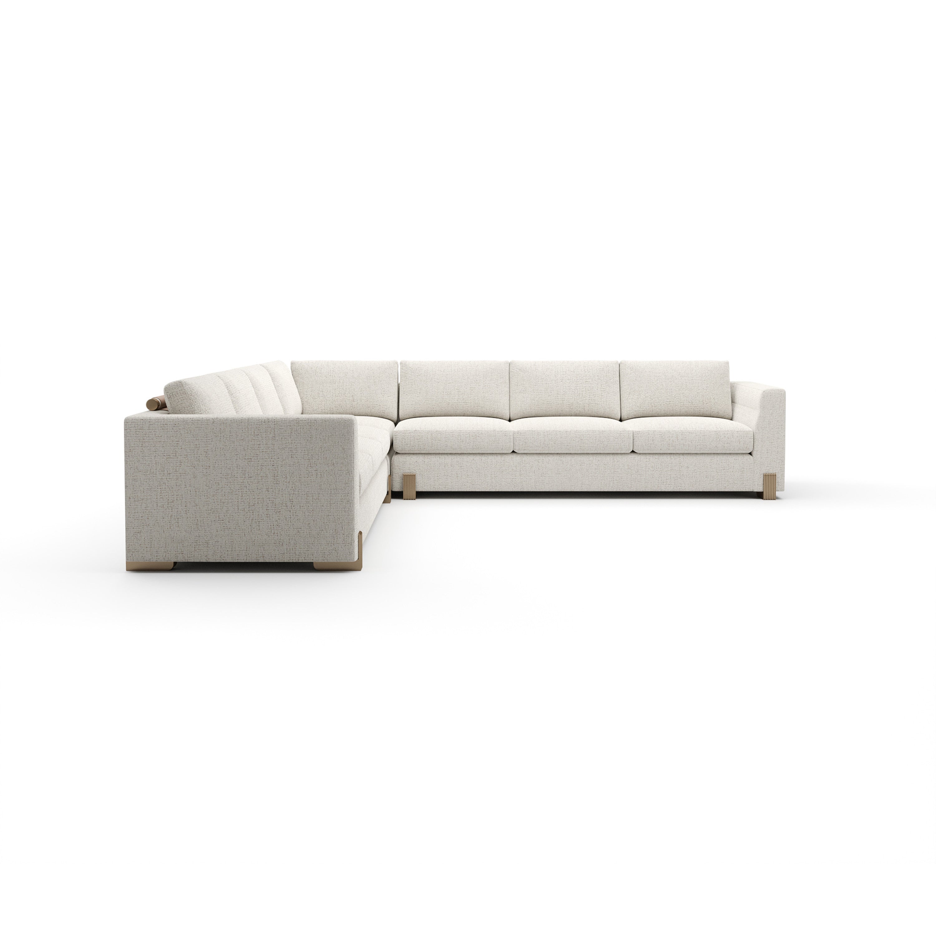 *Counter Balance L Sectional W/O Ottoman - 2nd angle