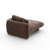 Overlap Raf Chaise Dark Taupe - 4th angle