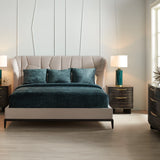 Vector Uph Bed - King in room - angle 1