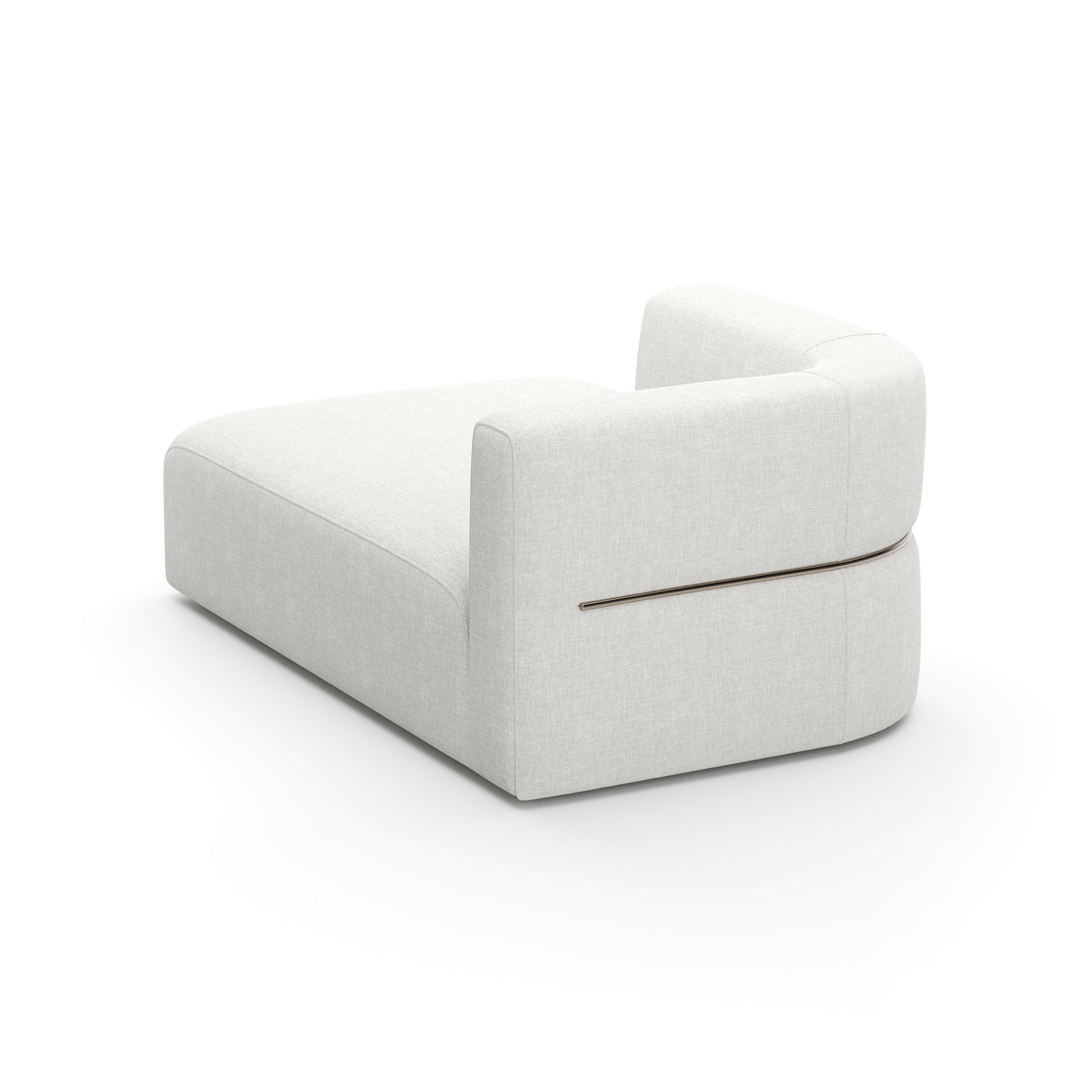 Rhythm Laf Chaise Ivory - 3rd angle