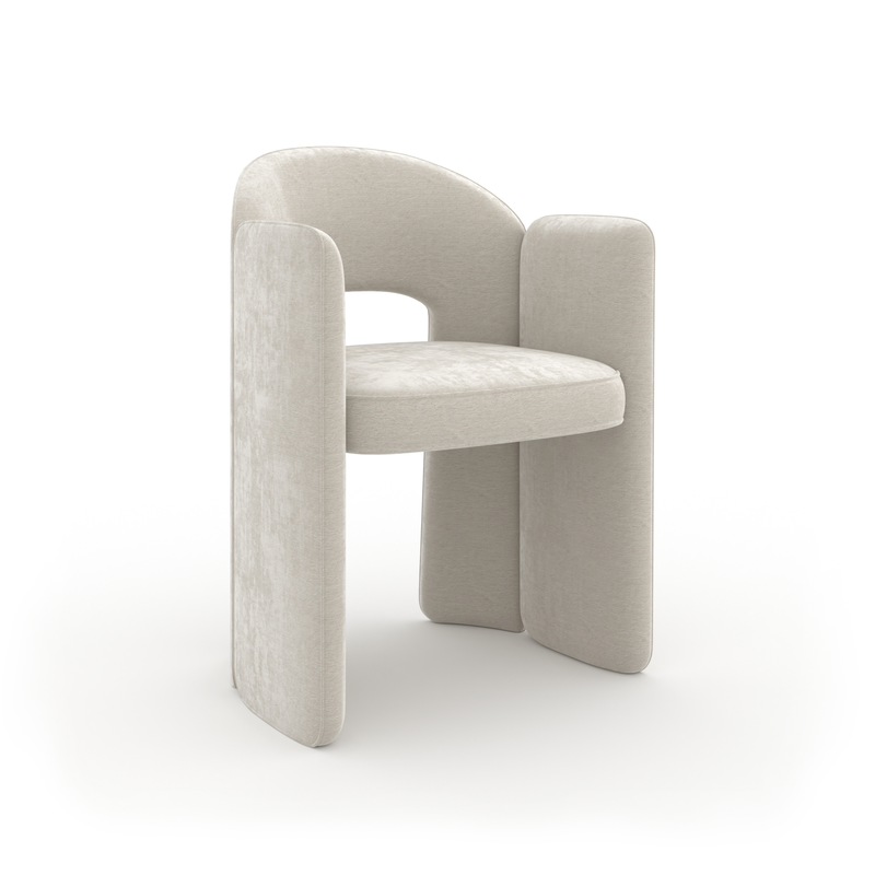 Overlap Arm Dining Chair