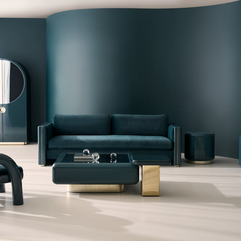 Gelee Round Accent Table - Apatite