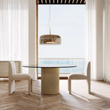 Rhythm Glass Tbl Top Decorative Plate in room - angle 1