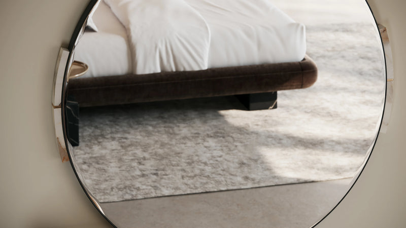 Overlap Wall Mirror Dark