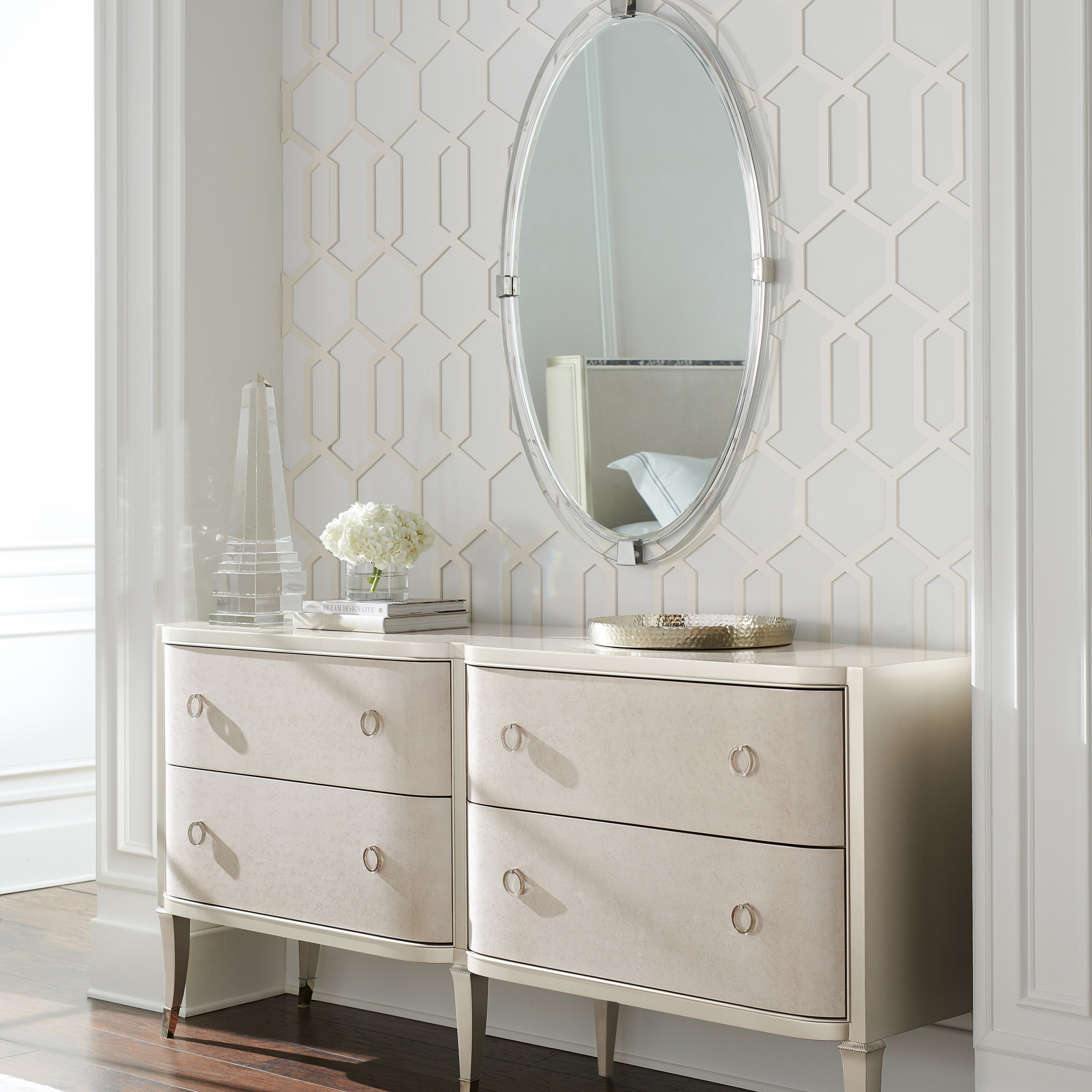 His Or Hers Dresser in room - angle 1