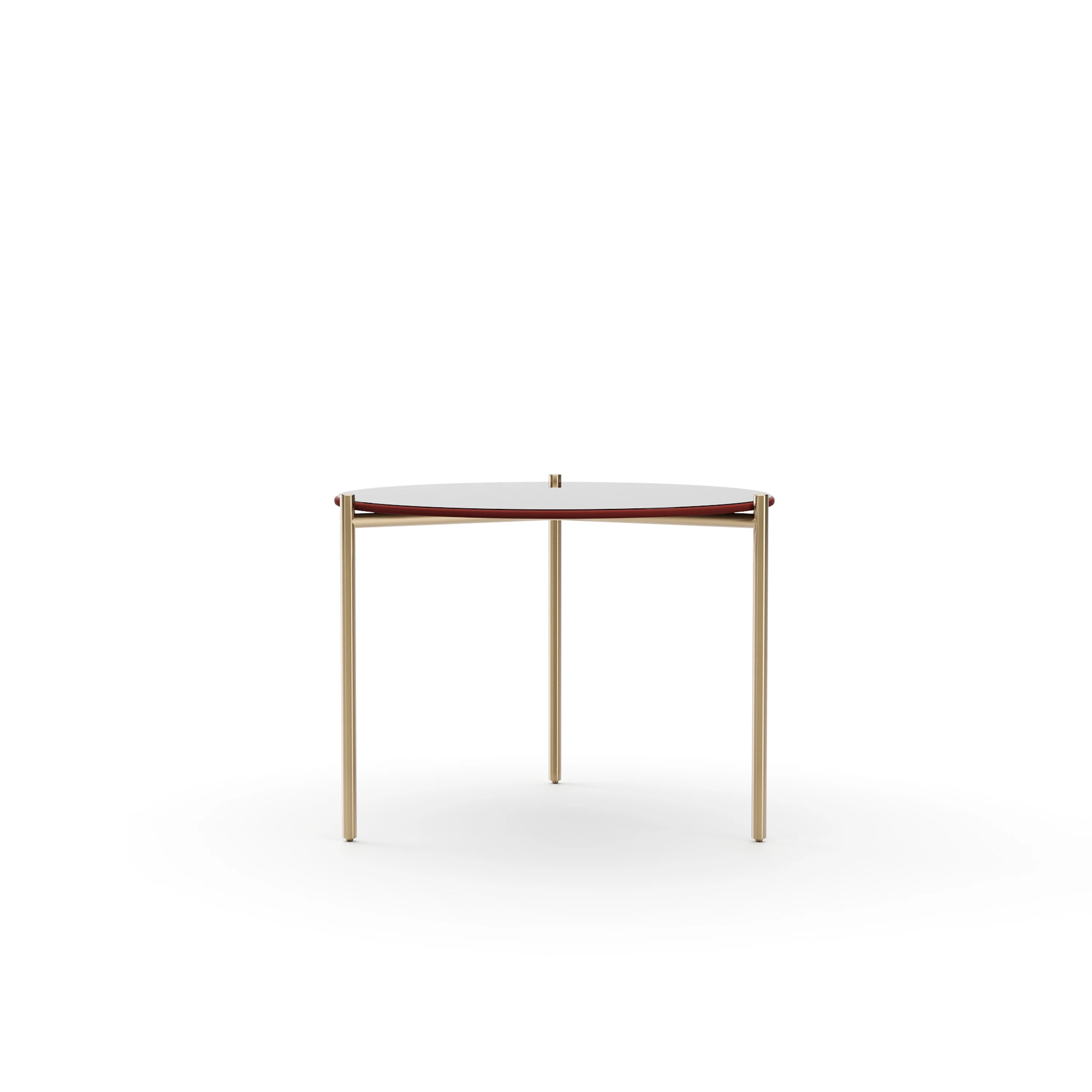 Demli Sm Rouge Glass Cktl Tbl - primary image