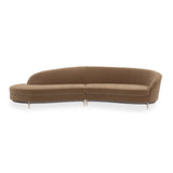 *Three's Company LF Chaise 2pc Sec - Cam - primary image [data-sku='UPH-424-SEC7-F']