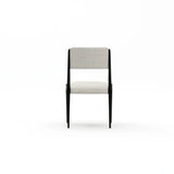 Sylvie Side Chair - Oatmeal - 3rd angle