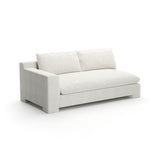 Devon Laf Loveseat Ivory - angle 1
