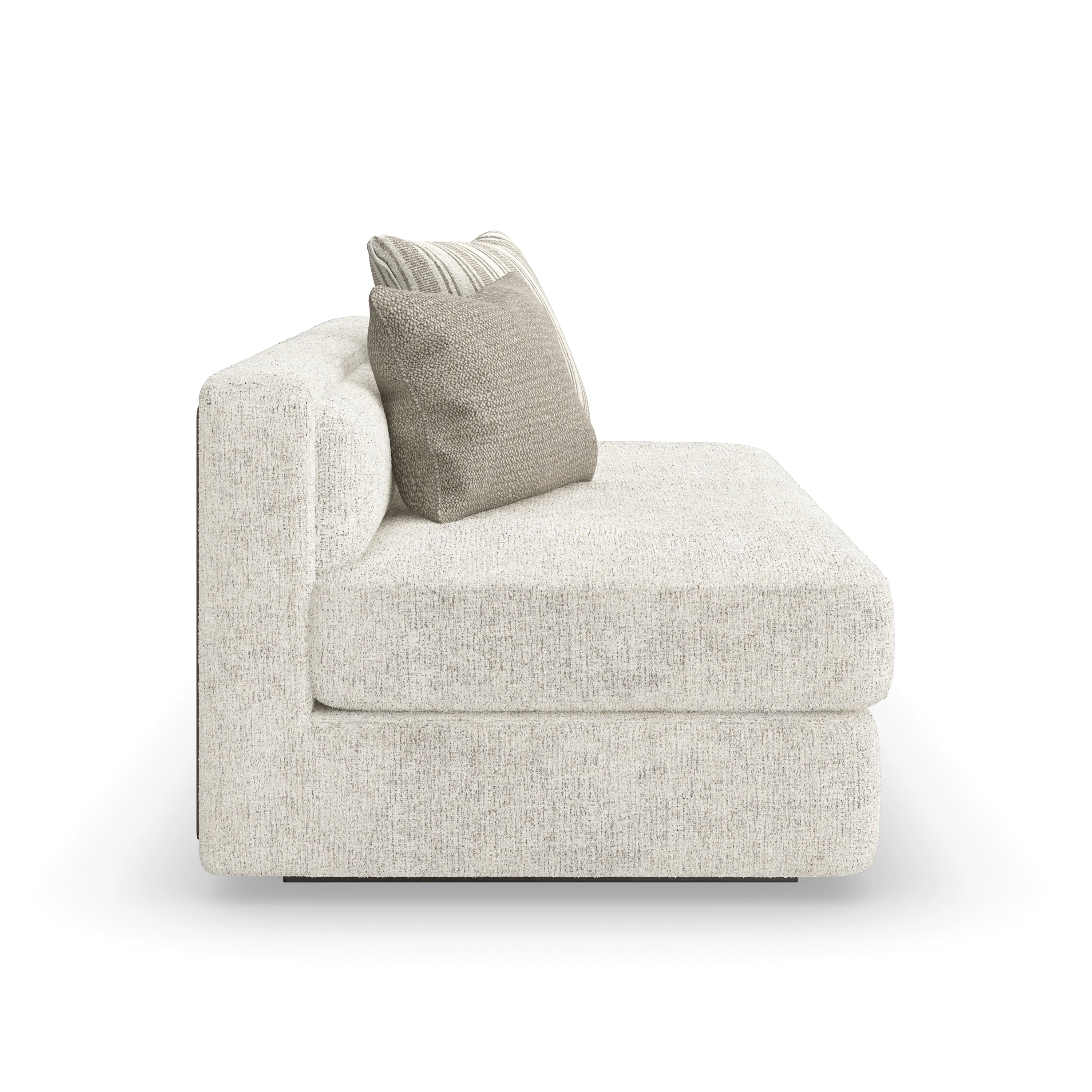 Unity Armless Loveseat - 2nd angle