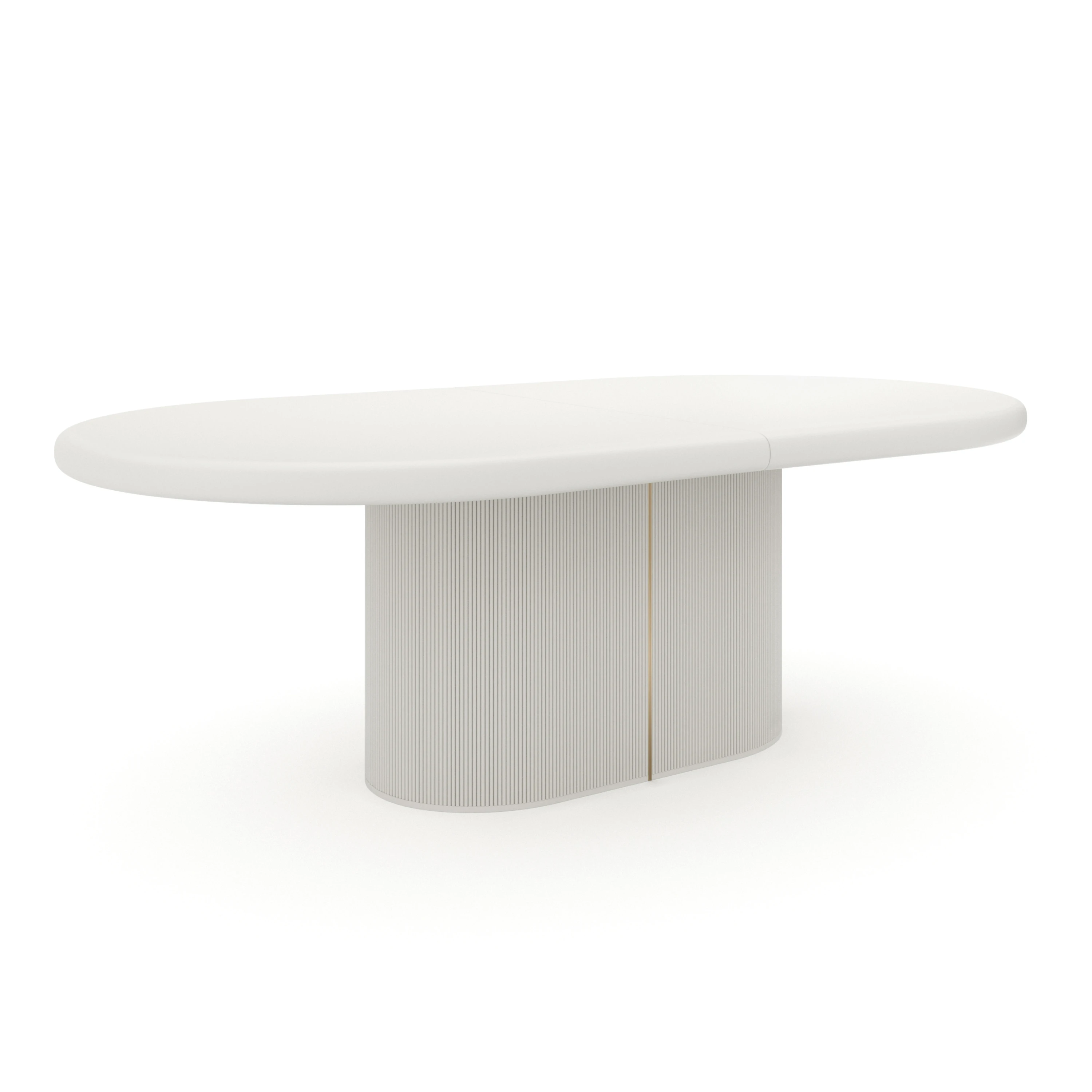 *Love Dining Table - Matte Pearl - main image