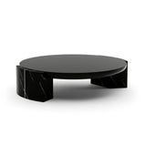 Overlap Round Cocktail Table Dark - main image
