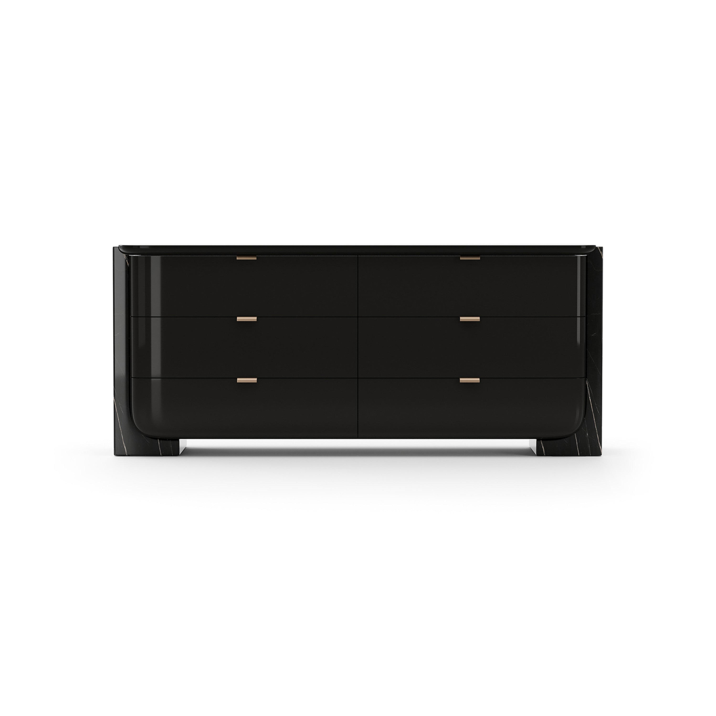 Overlap Dresser Dark Caracole Overlap Dresser Dark Caracole