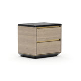Madera Plinth Nighstand - Chocolate - main image
