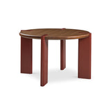 Brosnan Round Dining Table - Dark Choco - primary image
