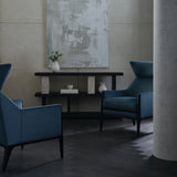 Boundless Chair - Peacock in room - angle 3.0