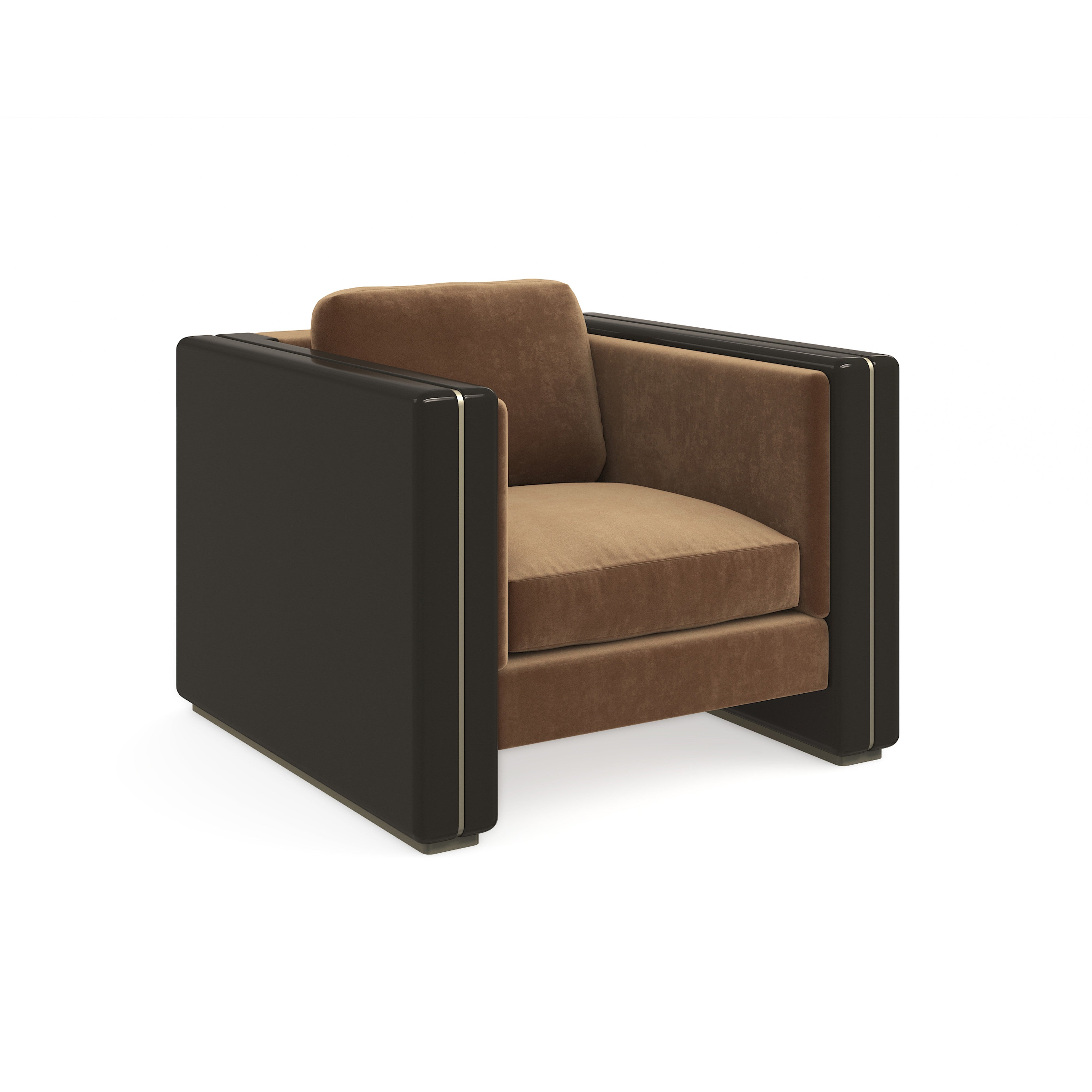 Gelee Chair - Chocolate - angle 2