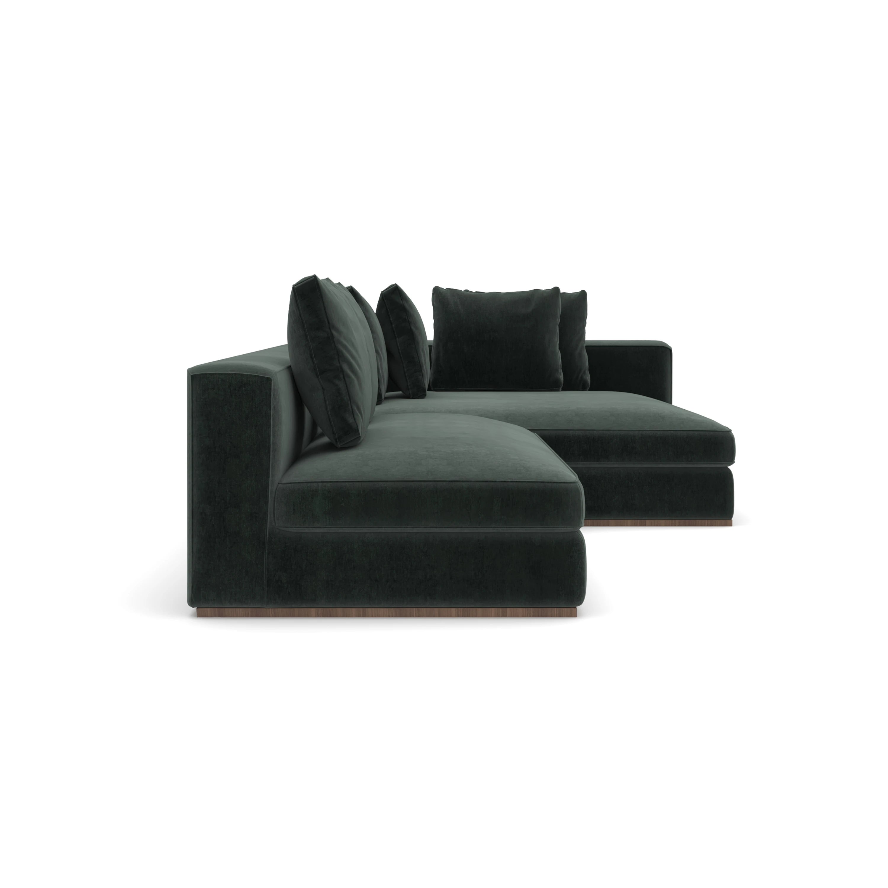 Bello Rt Chaise Sectional - 2nd angle