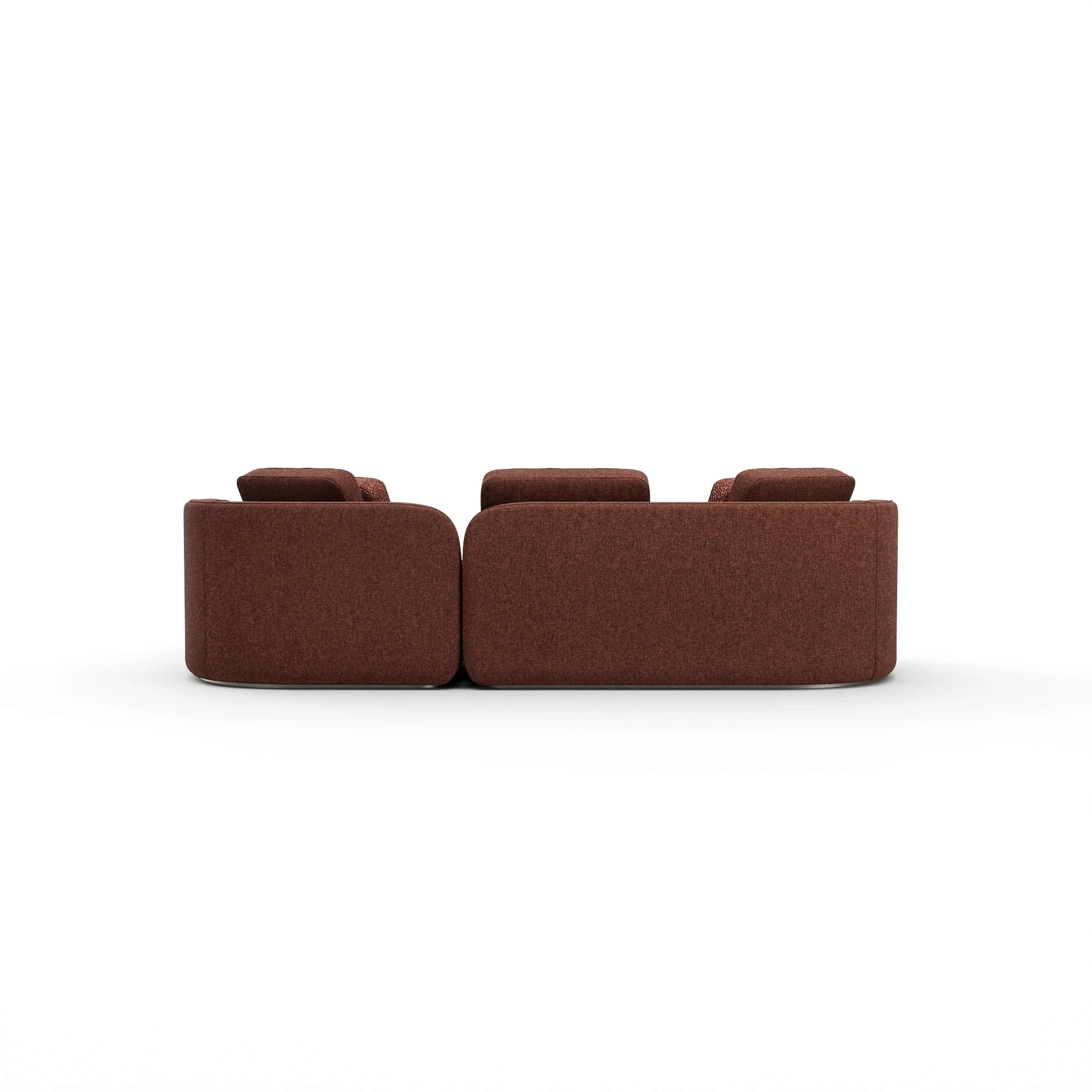 Sasso Right Chaise Sec - Saffron - 3rd angle [data-sku='UPH-426-SEC10-A']