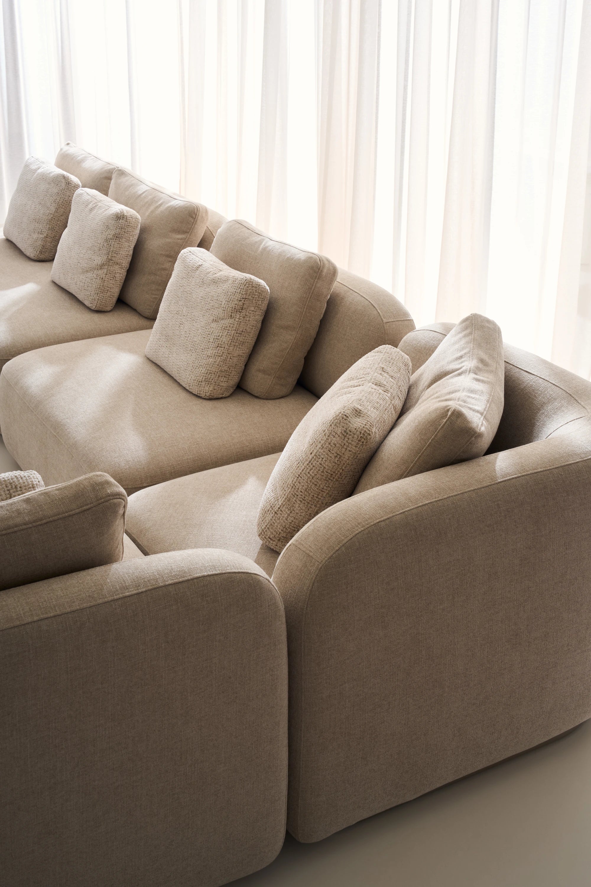 Sasso Large L Sec - Oatmeal - detail 2.0