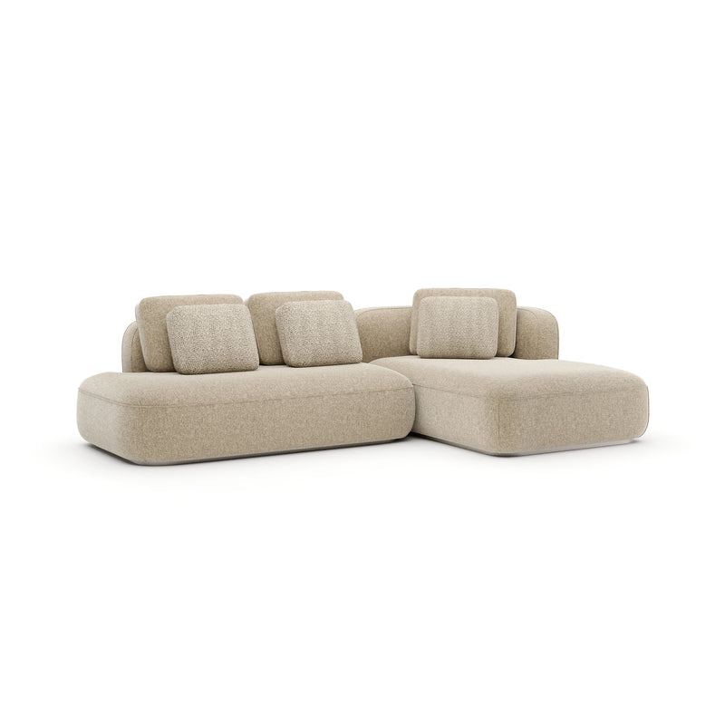 Sassc 2pc RT Chaise Sec - Oatmeal