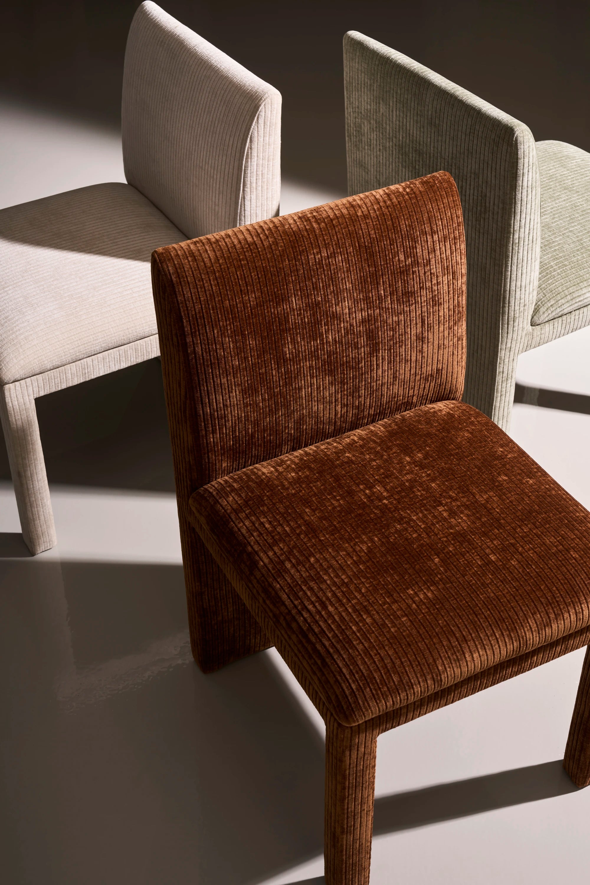 Precipice Uph Dining Chair Saffron - detail 2.0