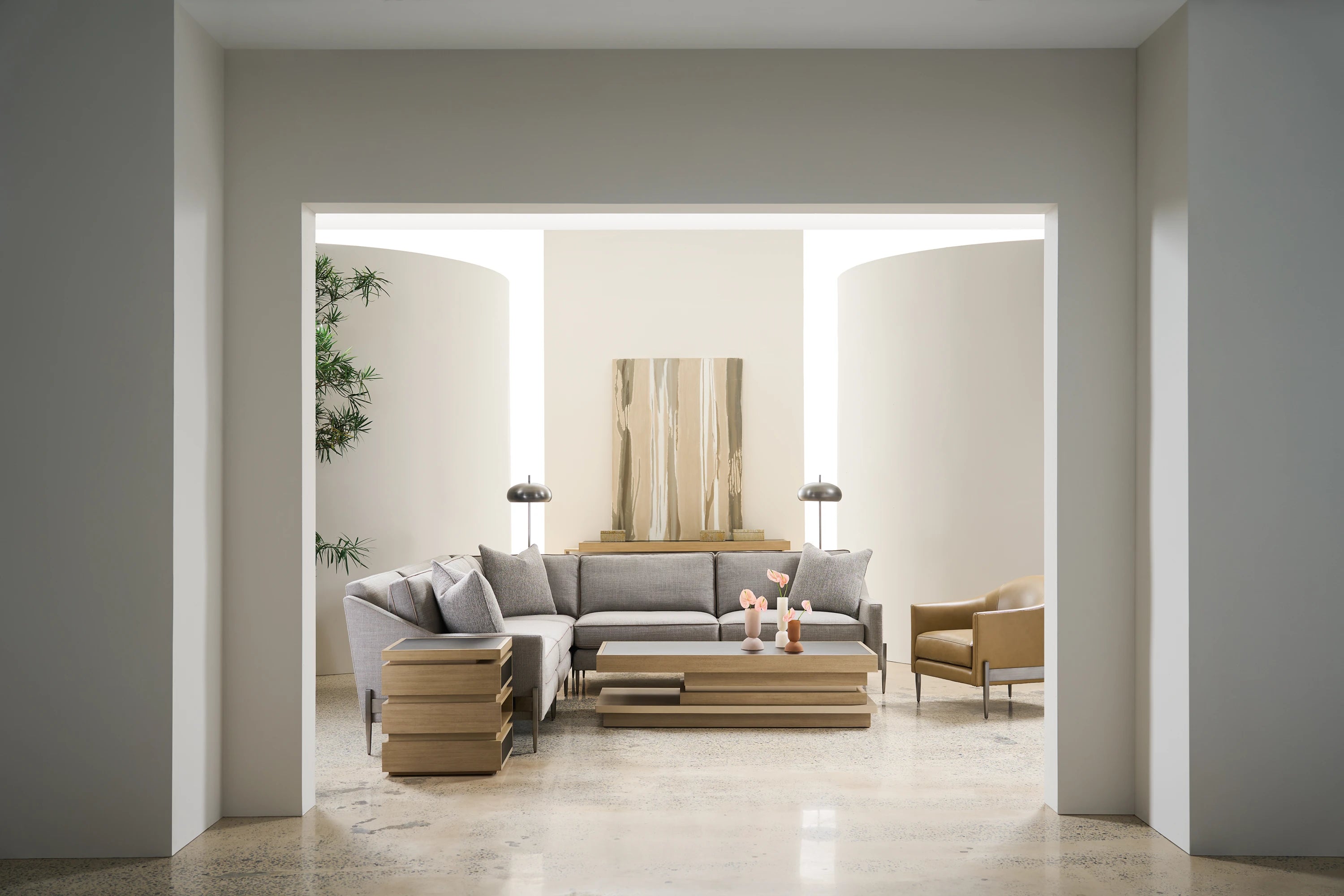 Rebound in room - angle 1