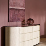 Muse Dresser in room - angle 1