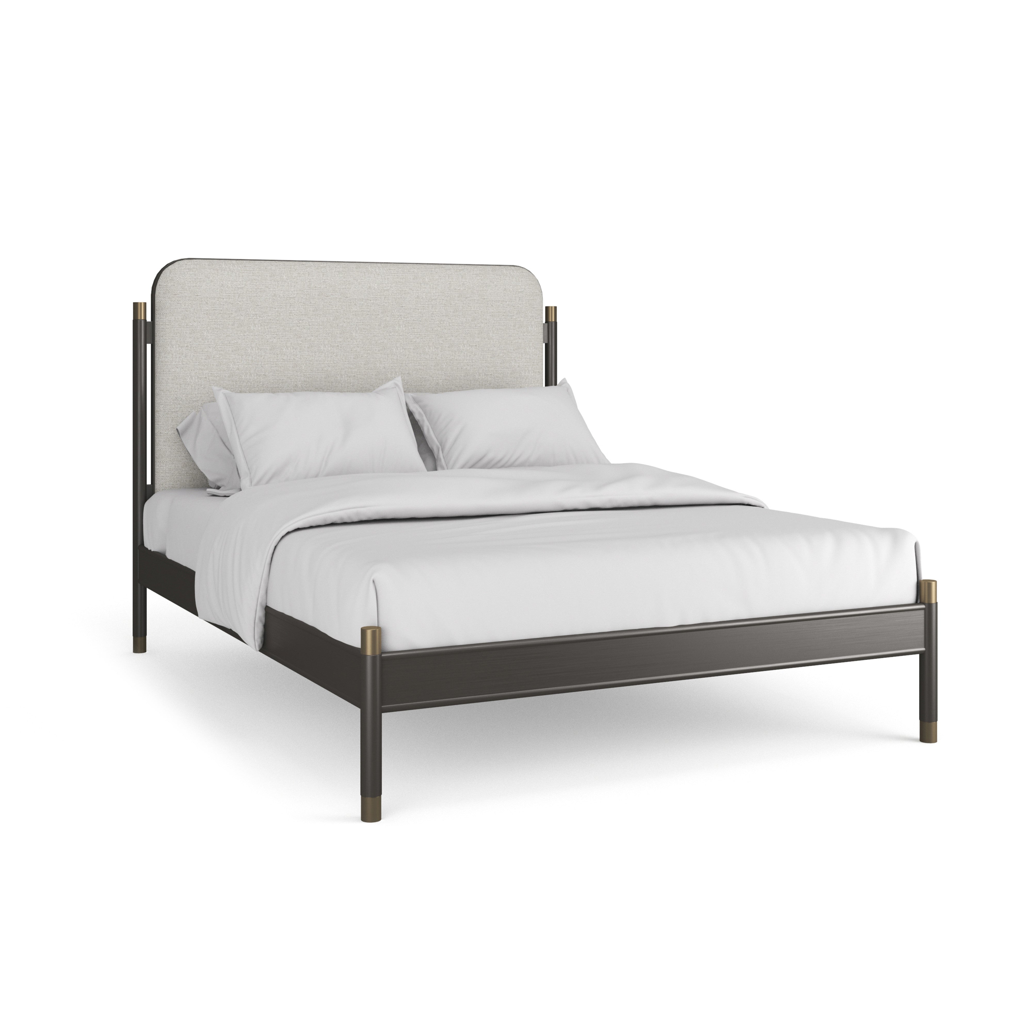 Campaign Queen Bed
