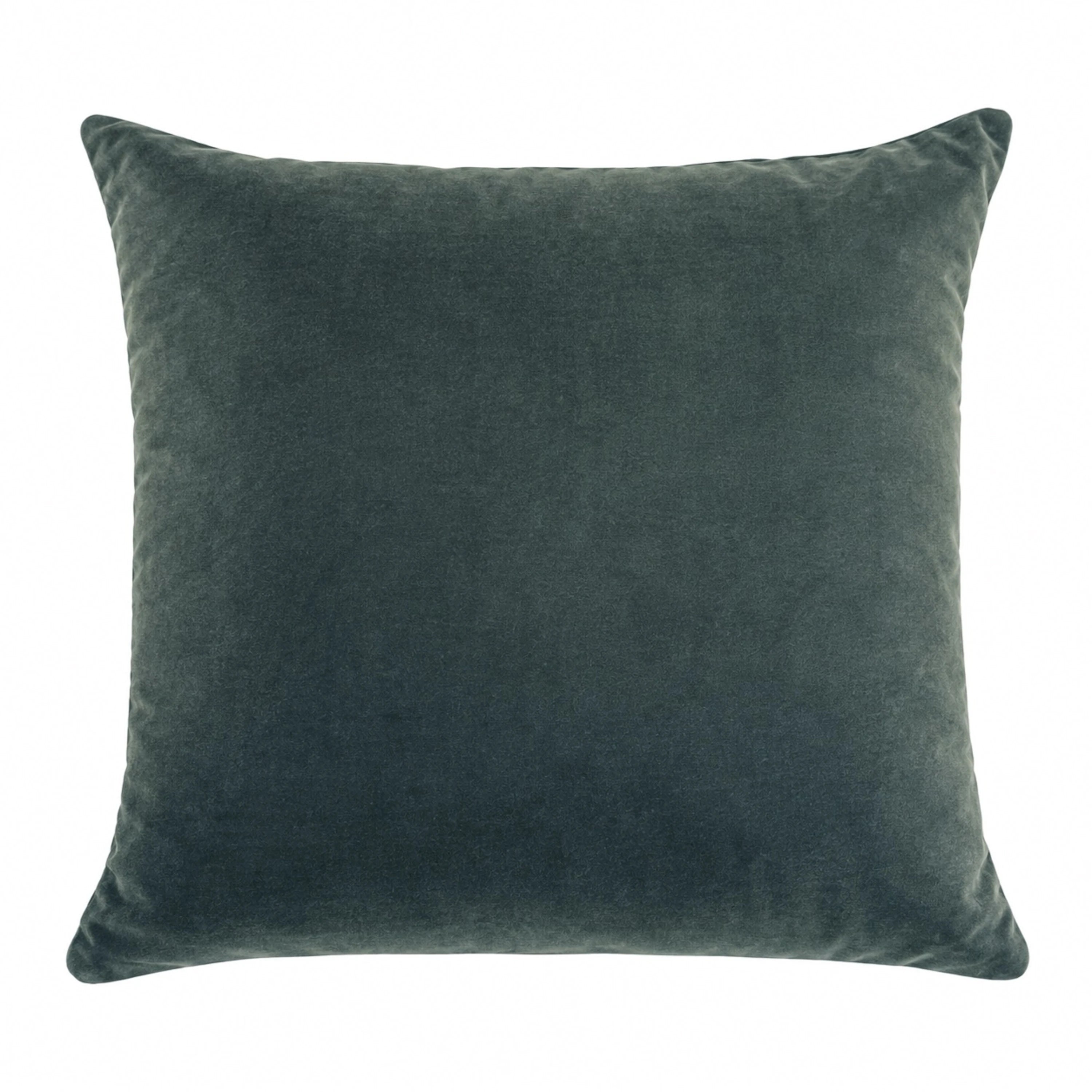LUXE VELVET 20" PILLOW - PEACOCK - primary image