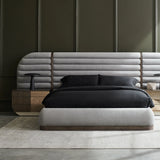 La Moda Uph Bed Side Panels in room - angle 5.0