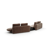 Overlap 3Pc Bumper Sec Dark Taupe - 3rd angle
