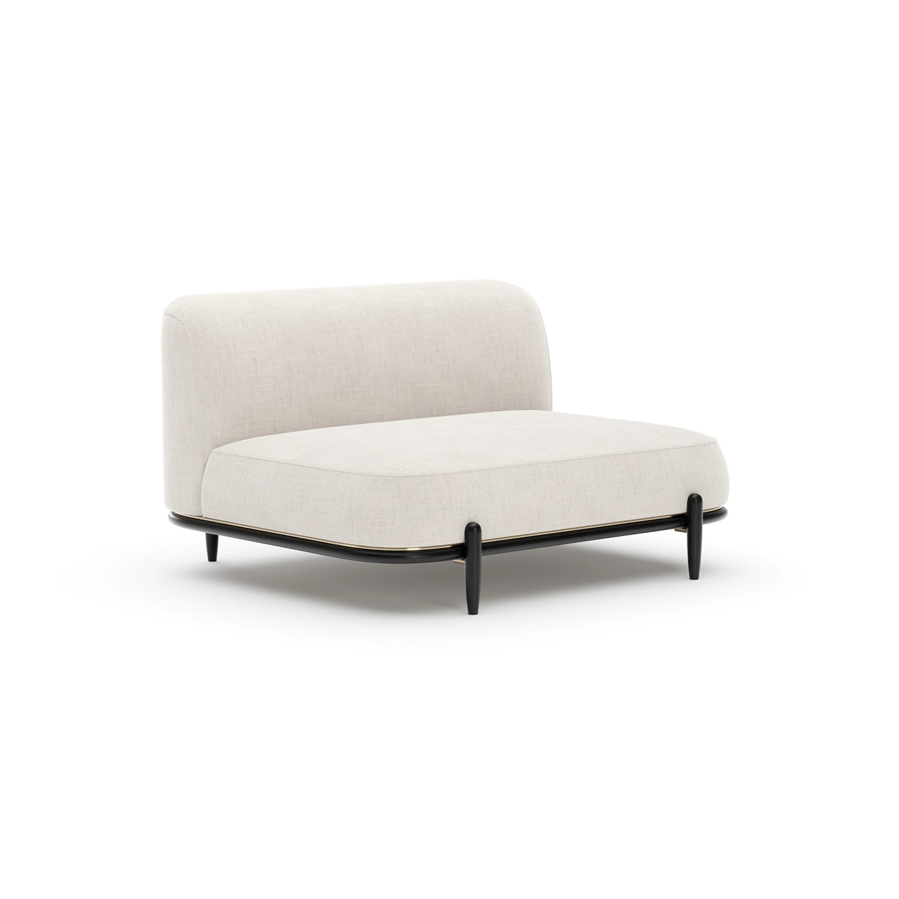 Madera Armless Chair - Oatmeal - main image