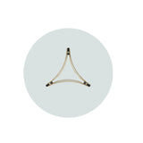 54 Rnd Glass Top 1/2T Flat Edg - angle 3.0