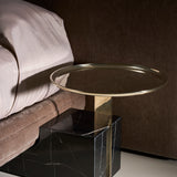 Overlap Uph 2 Pnl Qn Bed Hb Dk Taupe - detail 2.0