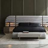 La Moda Uph Bed Side Panels in room - angle 4.0
