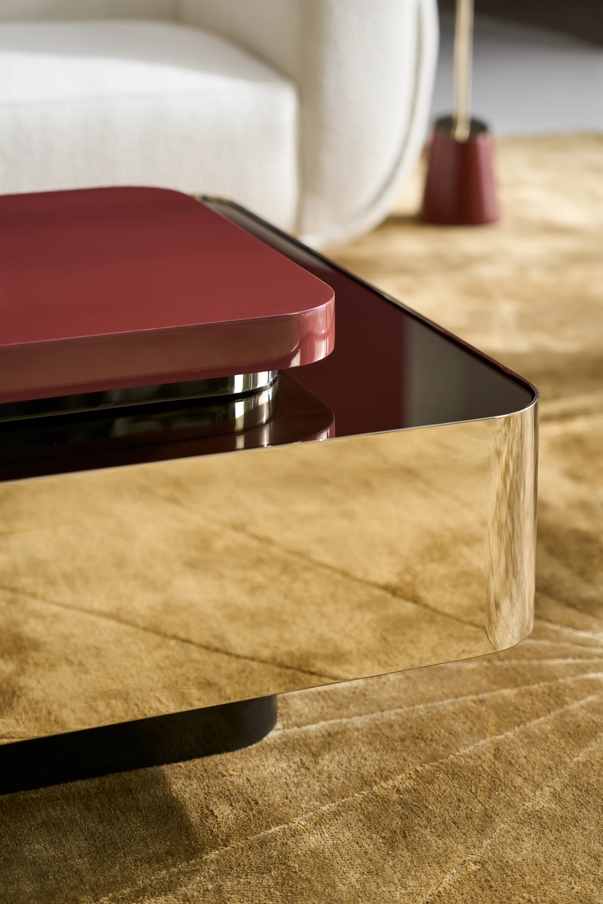 Periphery Cocktail Square Accent Tray - detail 2.0