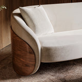Fleur Wood Back Sofa - detail 3.0