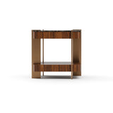 Altura Stone Side Table - 3rd angle