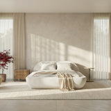 Jagger King Bed - Ivory in room - angle 1